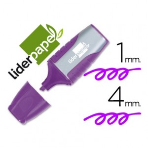 Rotulador Liderpapel mini violeta