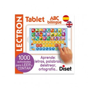 Juego educativo a partir de 4 años Lectron mini tablet ABC bilingue Diset