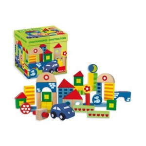 Juego educativo pack 41 piezas arquitecturas Diset