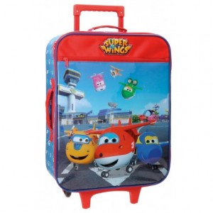 Maleta de cabina blanda Super Wings 50x18x35cm