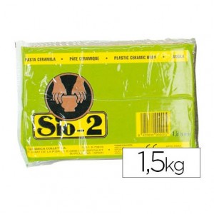 Arcilla Sio-2 -paquete de 1.5 kg