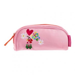 Bolso portatodo semicircular Agatha Ruiz de la Prada Love color rosa