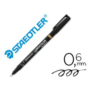 Rotulador Staedtler lumocolor. Rotulador Permanente