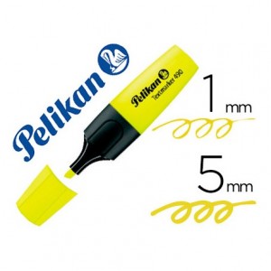 Rotulador fluorescente Pelikan Amarillo 1-5mm