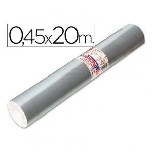 Aironfix Rollo Adhesivo 45cm x 20mt Especial Plata