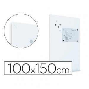 Pizarra Blanca Lacada Magnetica Mural Ski WhiteBoard® 100x150 Rocada