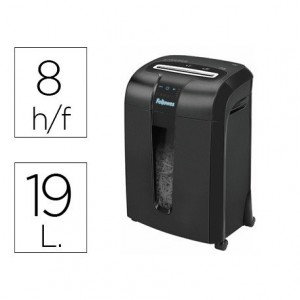 Destructoras de papel Fellowes 60 cs capacidad 10 hojas destruye clips y grapas