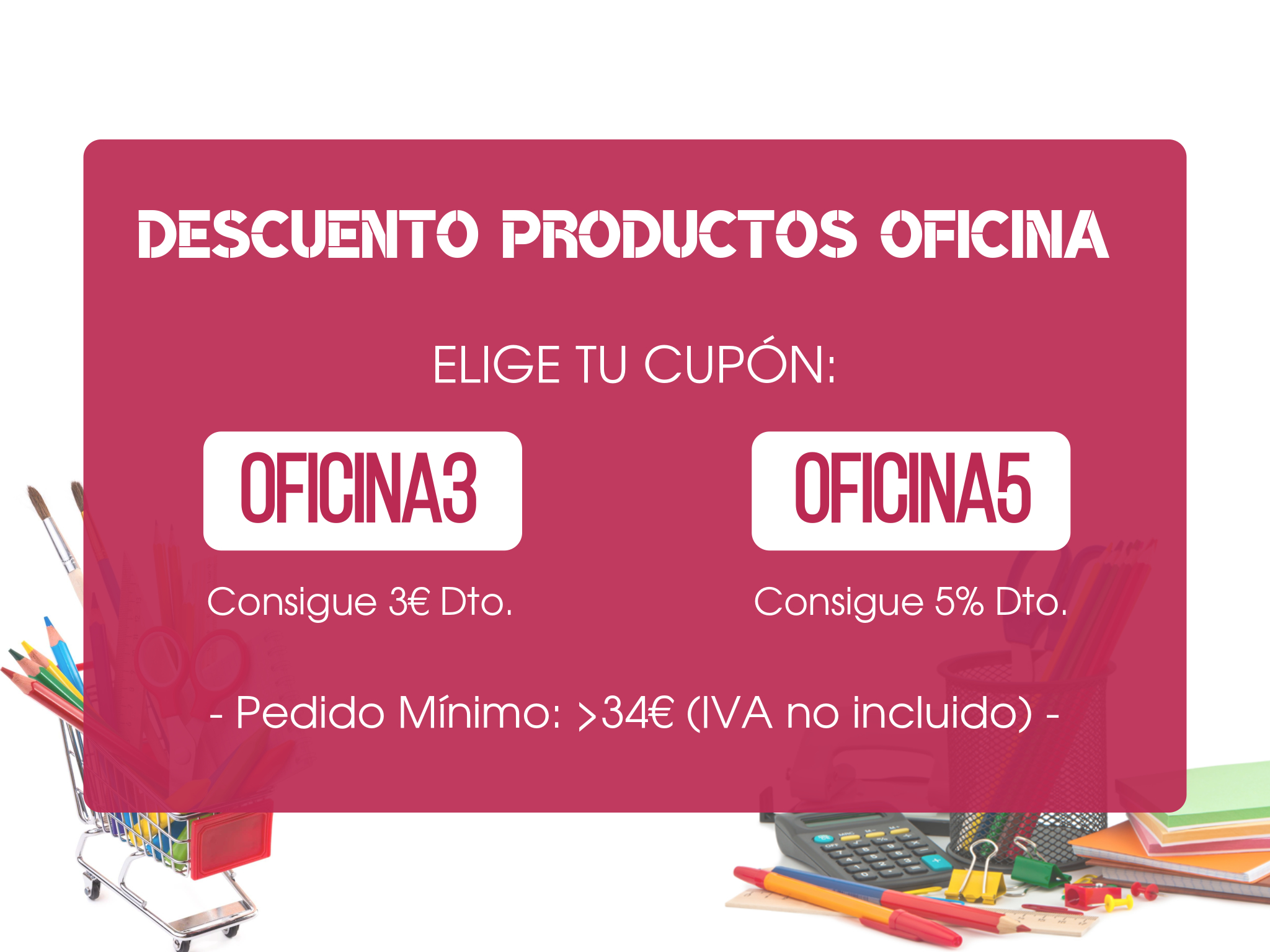 Descuento Productos Oficina