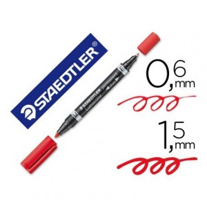 Rotulador lumocolor Staedtler duo