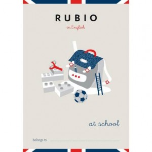 Cuaderno Rubio English At school