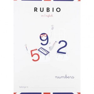 Cuaderno Rubio English Numbers