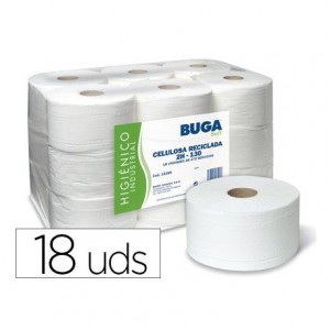 Papel higienico Buga 2 capas reciclado