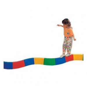 Pasillo para equilibrio Acoplable Modulos Semicircular Curvo Longitud 30 cm marca Amaya