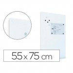 Pizarra Blanca Rocada Mural Magnética sin marco 55x75 cm