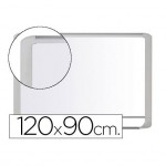 Pizarra Blanca Vitrificada Magnetica marco de aluminio blanco 120x90 Bi-Office