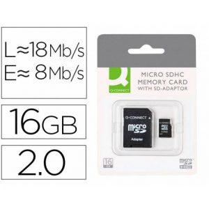 Memoria Flash USB Micro SDHC Q-connect