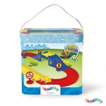 Juego Infantil a partir de 1 año 14 pistas + 1 vehiculo + 2 señales + 2 puentes marca Vikingtoys