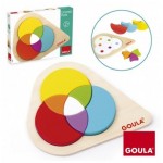 Puzzle Educativo Cromático a partir de un año 7 piezas marca Goula