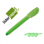 Marcador cera gel Liderpapel verde