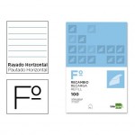 Recambio Liderpapel Folio rayado