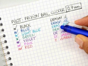 Características de los Pilot Frixion