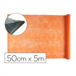 Entretela Liderpapel 25g m2 rollo de 5m Naranja