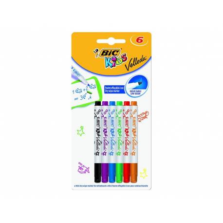 Rotulador Bic velleda Kids pizarra magnetica blanca