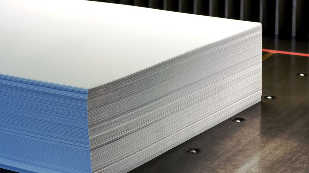 Tipos de papel para impresión según el gramaje