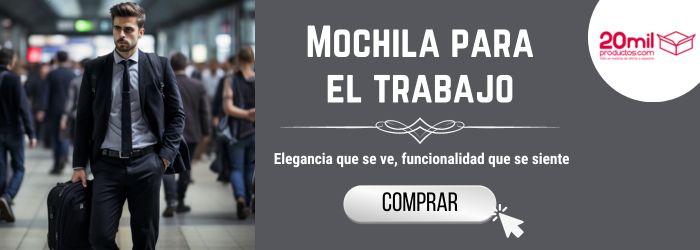 mochila para ir a trabajar banner