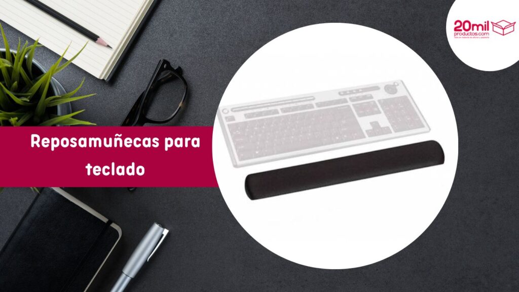 reposamuñecas para teclado