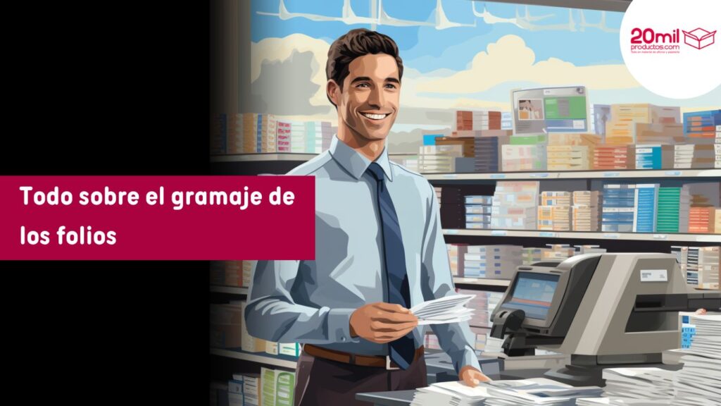 Gramaje del papel, tipos de folios