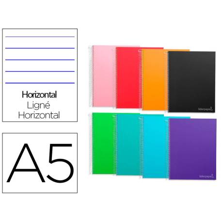 Cuaderno rayas A5